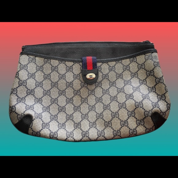 100% Authentic Vintage Gucci Sherry Clutch - Picture 1 of 1
